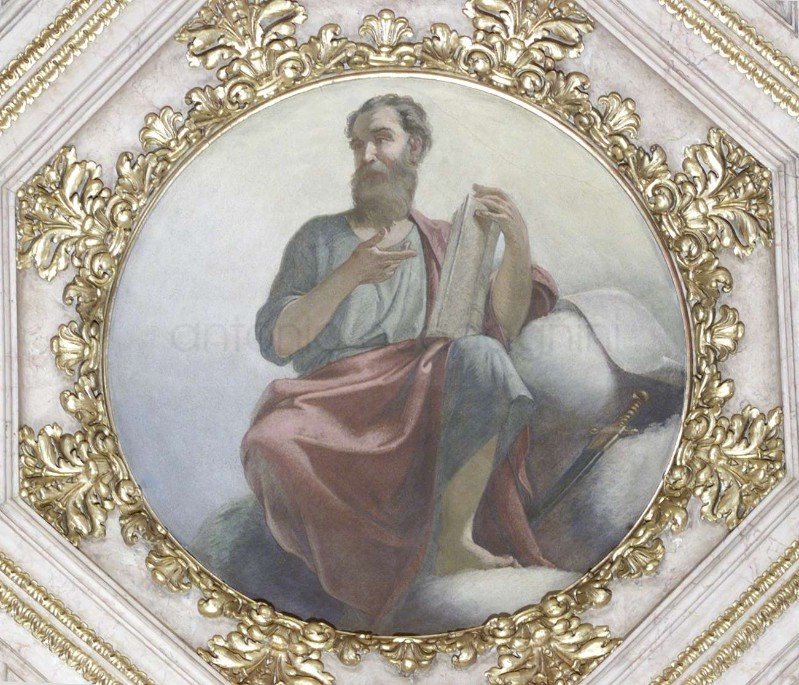 S. Paolo - 1862-63 - affresco - Cattedrale di S, Alessandro (BG)